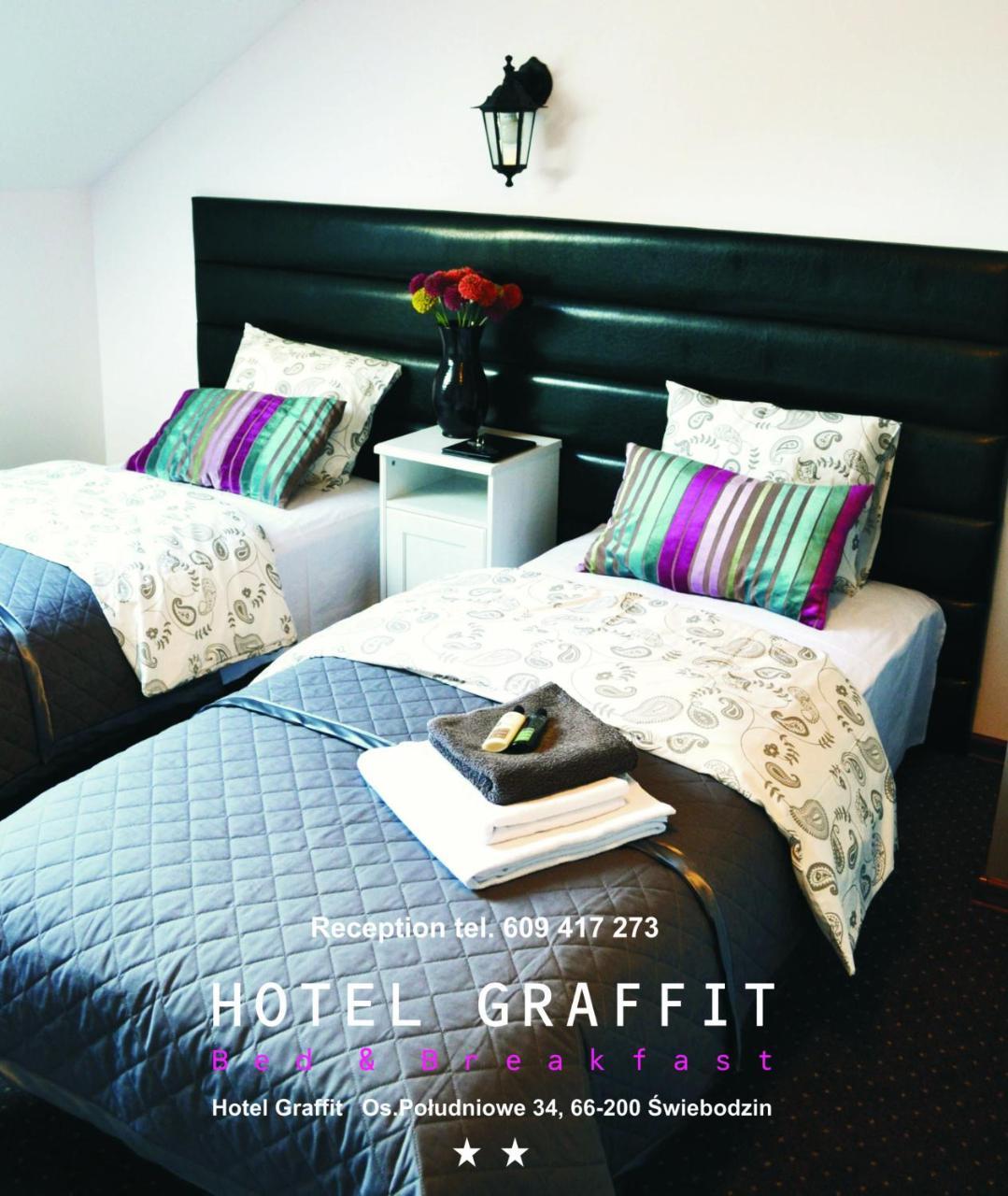 Hotel Graffit Świebodzin Kültér fotó